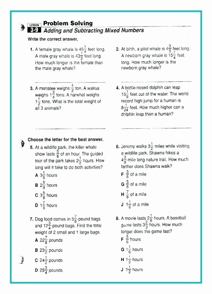50 Dividing Fractions Word Problems Worksheet Chessmuseum Template