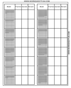 Glencoe Math 6th Grade Fractions Decimals Percents Worksheet