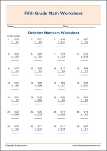 Multiplying Decimals Practice Worksheet Decimalworksheets Net Multiplying Decimals Practice Worksheet Decimalworksheets Net