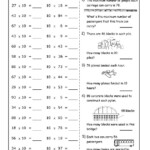 Multiples Of 10 Worksheets Activity Shelter