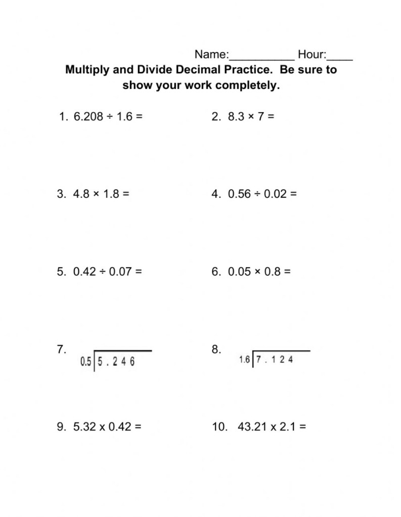 multiplying-and-dividing-decimals-by-factors-of-10-worksheets