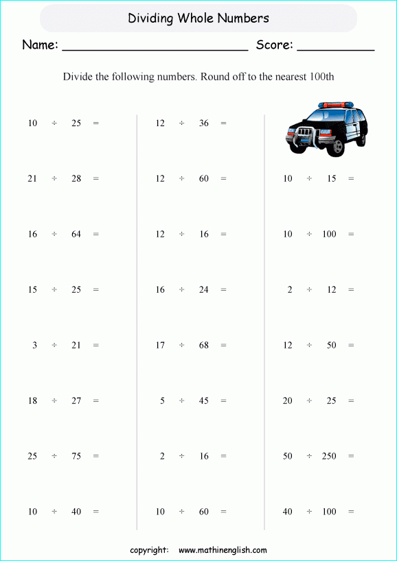 Printable Primary Math Worksheet For Math Grades 1 To 6 Based On The Printable Primary Math Worksheet For Math Grades 1 To 6 Based On The