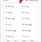 Simple Exponents And Powers Of Ten